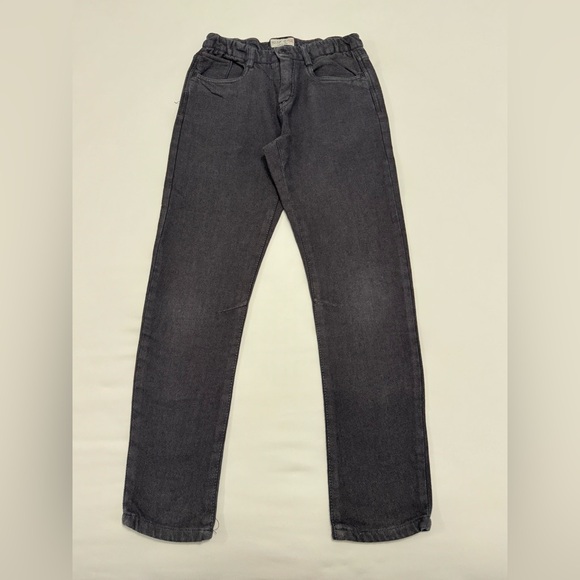 Zara Boys 5 Pocket Ribbed Pant Size 11/12 Gray-Black - Picture 1 of 17